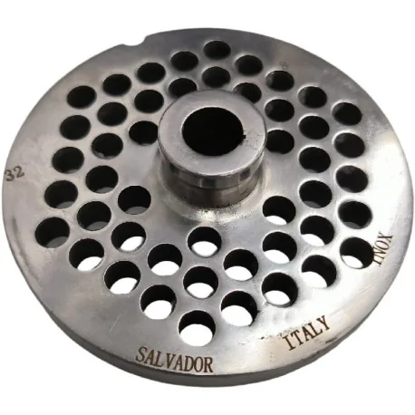Meat Grinder Plate 32 Hole 8mm with 1 Notch...