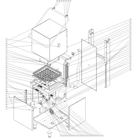 Filtro bandeja lavavajillas WZ-100 290x 245mm...