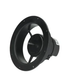 Axial fan with fan...