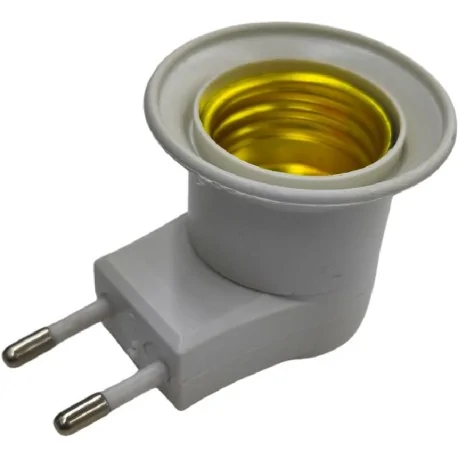 Bouchon de lampe E27 avec interrupteur