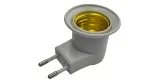 E27 lamp cap with switch