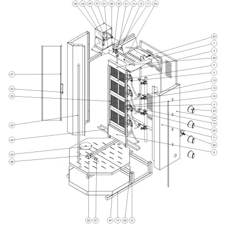 Bottom fixing Doner Kebab DRN M10
