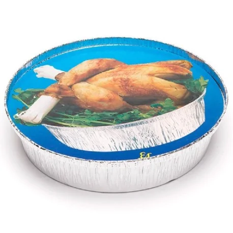 Conteneur à poulet en aluminium de 1 500 cc +...