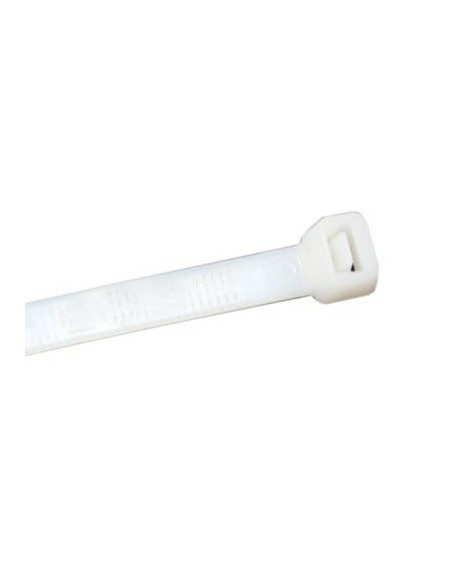Brida Nylon Blanca 250x4,8 mm 100 unidades BR48-250