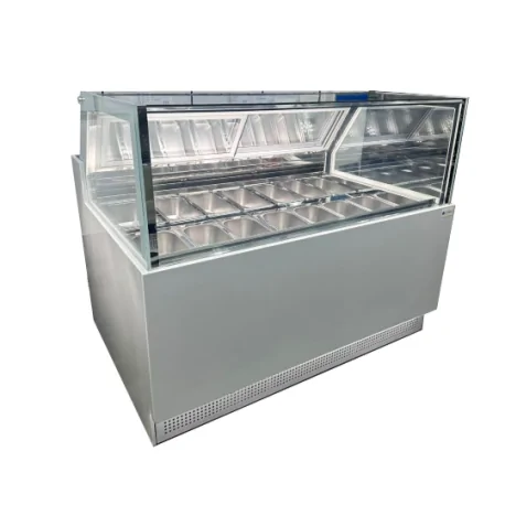 Ice cream display case ESK-QC150 14 tubs