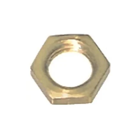 Nut thread M8x1 brass H 3 mm EC 10 EU 1 pcs...