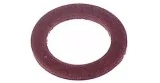 Flat fiber gasket, inner diameter 12 mm, outer diameter 18 mm, thickness 2 mm, pack of 1 507332