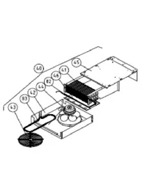 Évaporateur TRS-117 Table à...