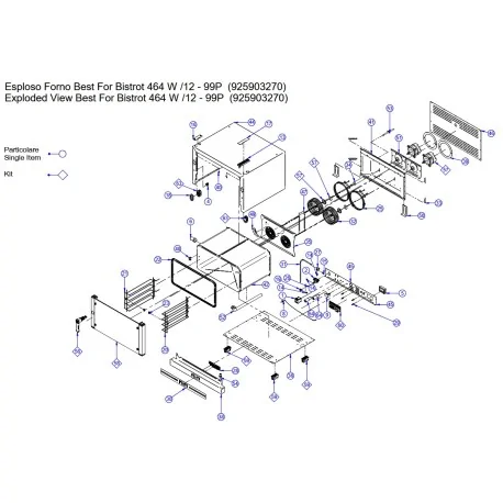 Résistance chauffante 2535/3100W 208/230V...