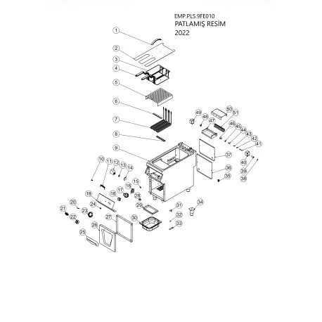 6000W Fryer Resistance EMP.PLS.9FE020...