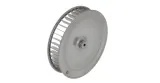 Rodete ventilador D1 ø 197mm H1 43mm palas 45 D2 ø 8mm D3 ø 8x6,8mm H2 14mm H3 1,5mm Piron Eutron 601778