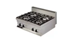 Cocina a gas 4 fuegos sobremesa Serie 600 600mm