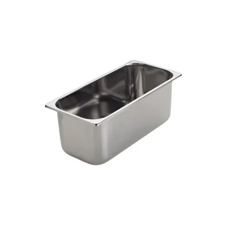 Ice cream tub 360x165mm depth 118mm stainless...