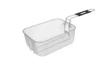 Cesto de freidora 190x260x105 mm Acero cromado FriFri