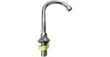 Pedal-operated 1/2" swivel basin spout