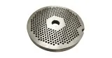 Placa Picadora de carne 32 Taladro 3mm sin pivote 1 muesca Inoxidable Enterprise