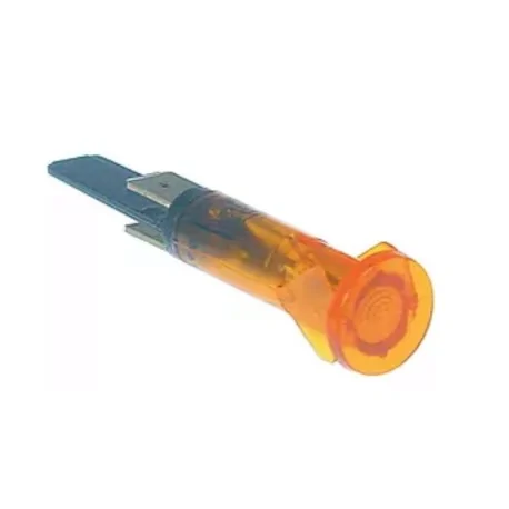 Indicator light, ø 10 mm, yellow, 230 V. 000207...