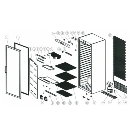 FF400G Freezer Display Cabinet
