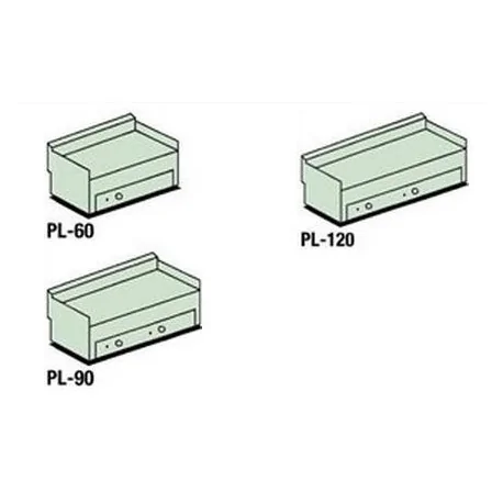 Fry-Tops Mainho Acero Rectificado PL-60 PL-90 PL-120