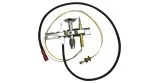 Veilleuse d'allumage à 3 flammes pour friteuse GF-17 GF-23. Ensemble thermocouple M10x1 câble d'allumage électrode.
