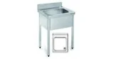 Fregadero Acero Inoxidable 600x600mm.
