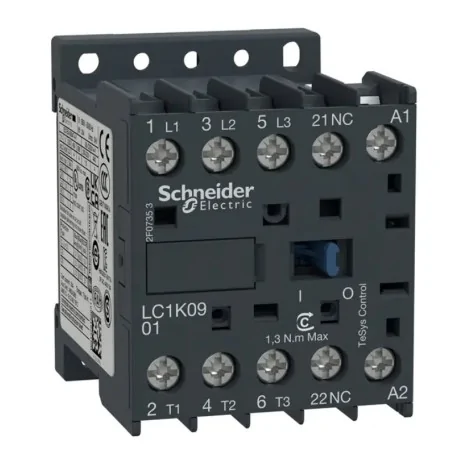 Contactor de 3 polos NA 20A 9A Bobina 220VAC...