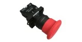 mushroom switch mounting ø 22mm 1NC EMERGENCY SHUT-DOWN 346490 345461