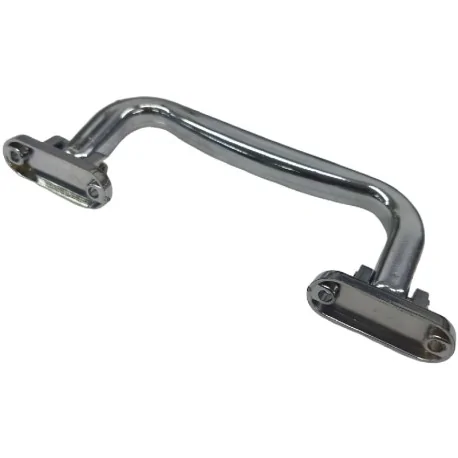 Nickel-plated plastic handle, fastening with 4...