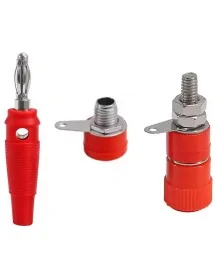 Kit Conector banana rosca...