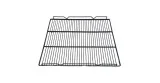 Grid shelf 560x480mm black laminated BLG1250-2M