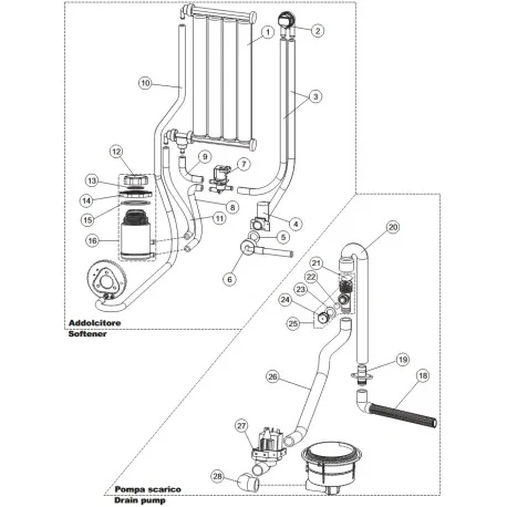 Elettrobar Colged Dishwasher Tube 103989 513303...