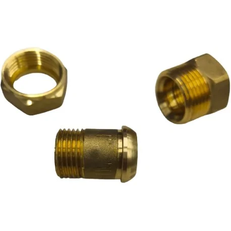 Kt straight union fitting 6222.00007.01 1/2M...