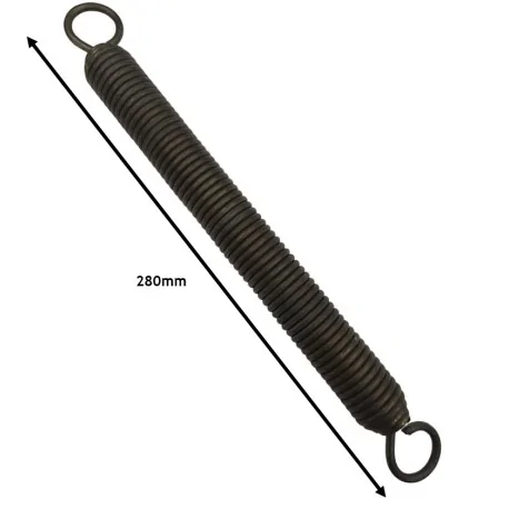 Biconical traction spring 280mm Width 25mm...