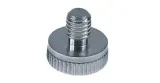 Thumb screw M6 thread length 8mm ø 14mm H 6mm aluminium