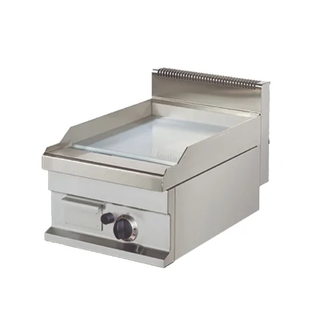 Fry-Top a gas simple Serie 600 400mm