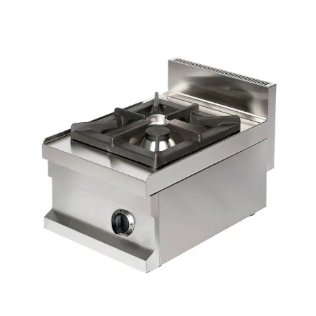 Cocina a gas 1 fuego sobremesa Serie 600 400mm