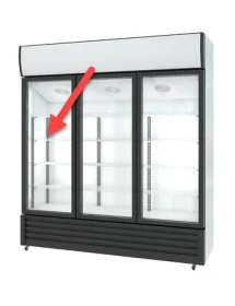 Left-opening swing door for...