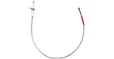 Ignition electrode with flange, cable length 350mm, round connector ø 2.4mm