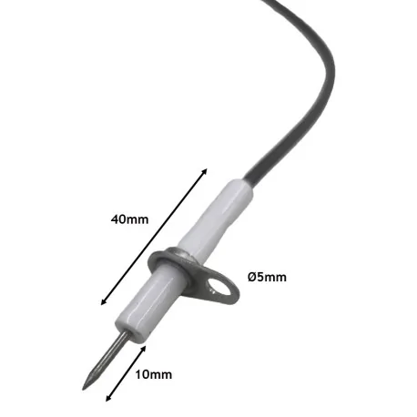 Bougie de fer Electrode HGT  H36mm  H6mm  Ø7mm...