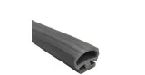 Refrigerator gasket Rubber weatherstrip profile 609V24 material 608N57 sold by the meter.