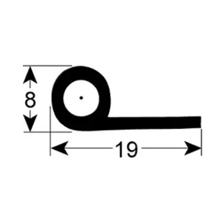 Cold storage gasket, 9900 UE profile, 6 meters,...