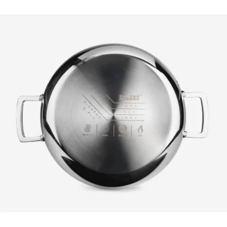 Triply Natural Deep Frying Pan with Handles