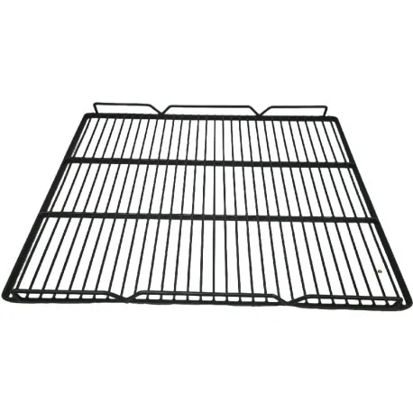 Grille d'étagère 500 x 428 mm, laminée noire,...