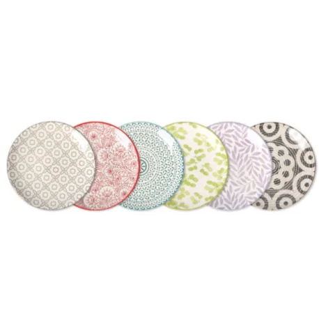 Dessert plate 20 cm NAOKI (Box of 18 units)