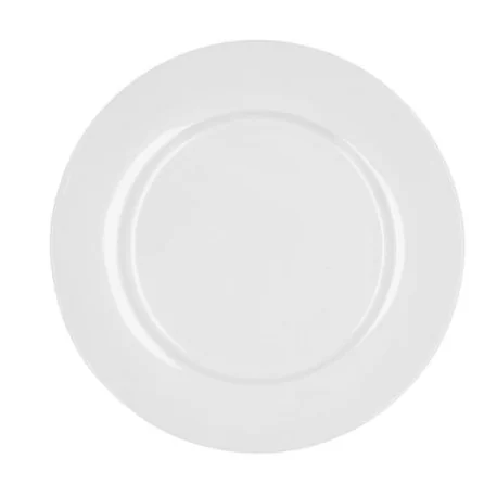 Assiette plate à bord large GLACIAL BIDASOA 19...