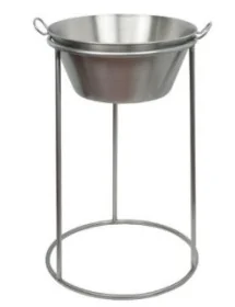 Support stainless steel bowl