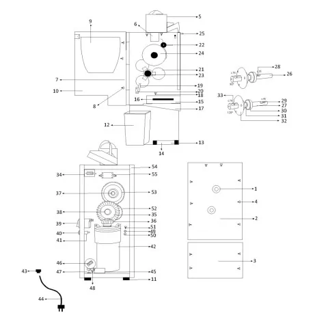 Frucosol FCOMPACT-013 Stainless Steel Juicer...