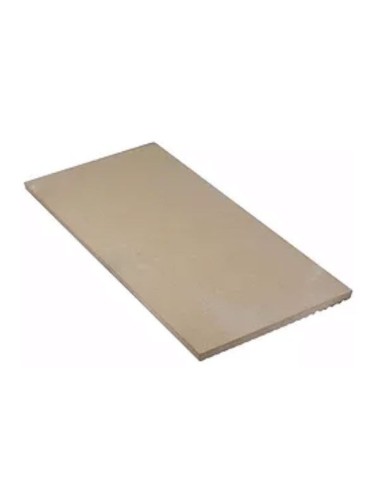 Losa refractaria para Horno Pizza 700x350x14mm ranurada 850136
