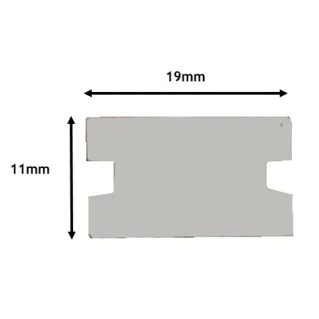Almohadilla Gel 990x19x11mm DZ-1100/2L...