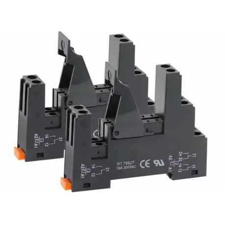 Relay Socket 2 Poles RT78627 16A 300VAC Ozti...